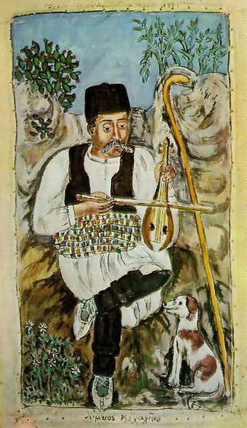 lyra player from lemnos